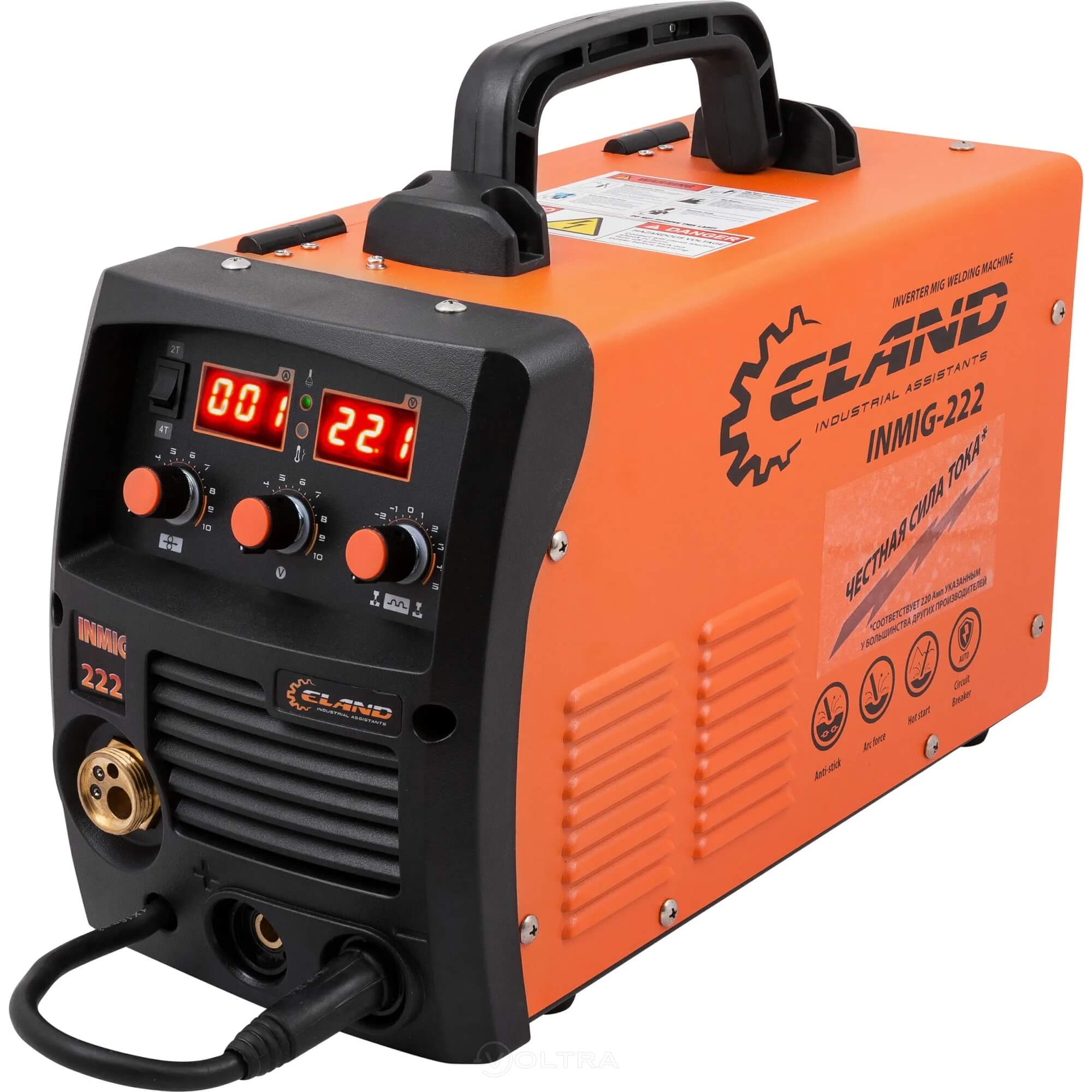 eland-inmig-222 Полуавтомат Сварочный инвертор ELAND INMIG-222