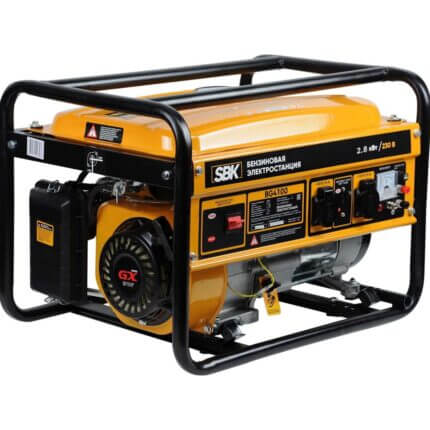 Генератор бензиновый SBK BG4100 (SBG4100.00) (5.15 кВт)