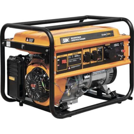 Генератор бензиновый SBK BG7000 (5.5 кВт)