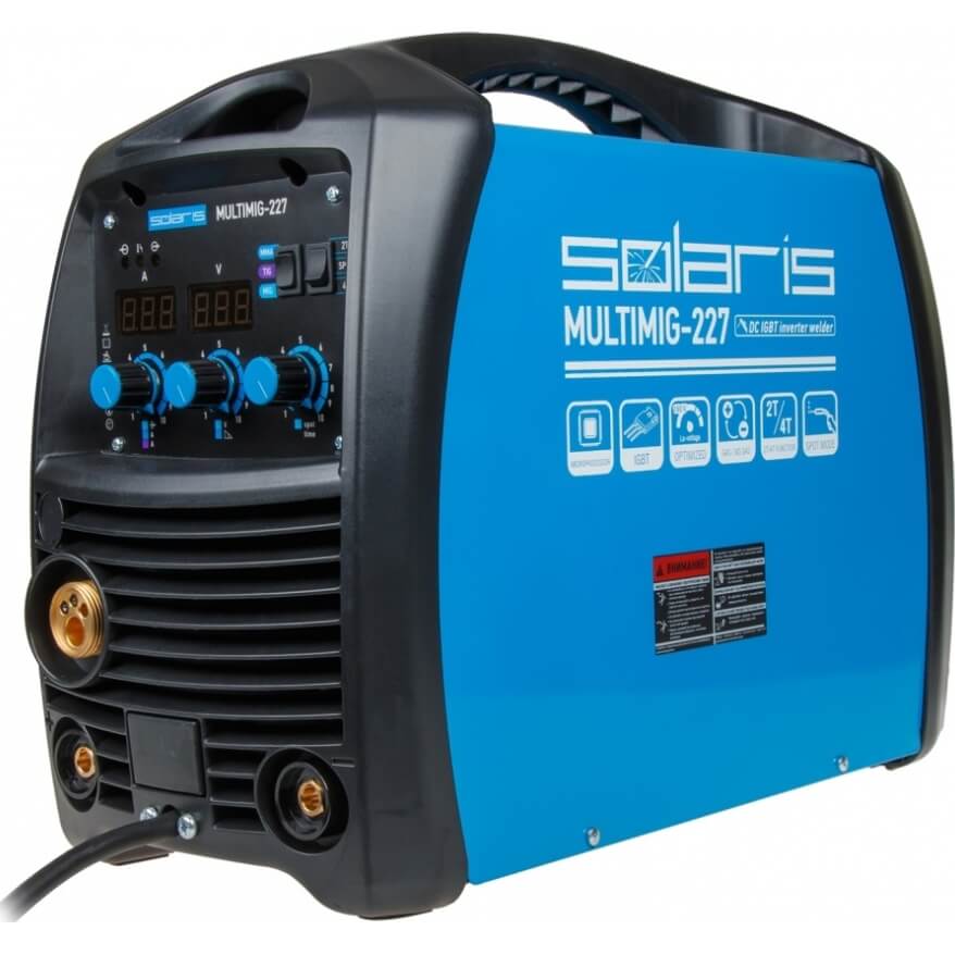 solaris-multimig-227 Полуавтомат Сварочный инвертор Solaris MULTIMIG-227