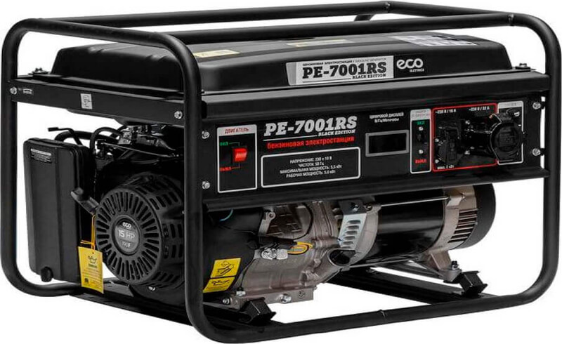 Обзор бензиновых генераторов ECO
