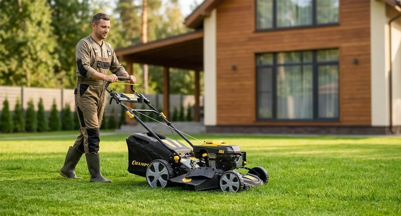 Газонокосилки и триммера